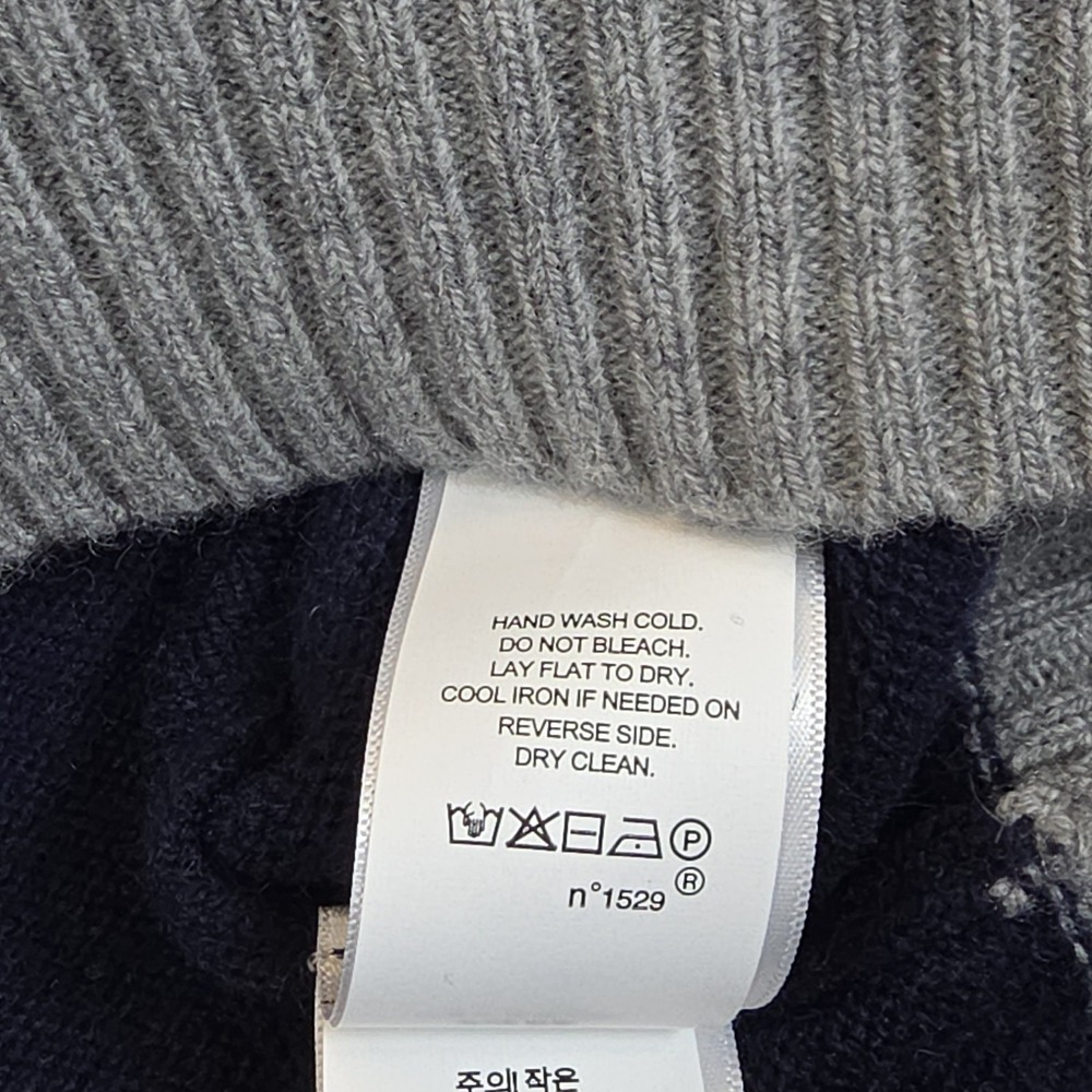 Polo Ralph Lauren Wool Alpaca Color-block Knit Crewneck Sweater Mens XL  Preppy - Picture 6 of 10